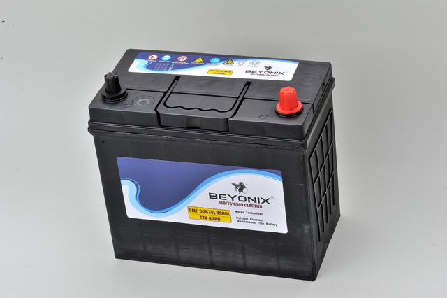 Jeje Europe Standard Beyonix Заводская поставка JIS 12V45ah CMF 55B24L Автомобильный пусковой аккумулятор